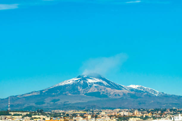 istock View of Etna volcano from Catania 2156518792