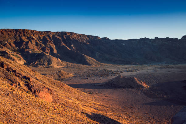 Ucanca valley in Tenerife aerial view
