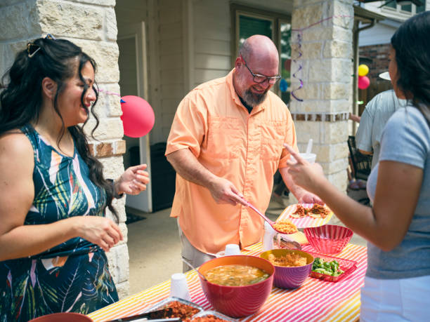 istock Mexican Family Backyard Party 2156526597