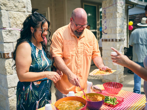 istock Mexican Family Backyard Party 2156526610