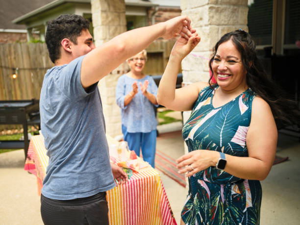 istock Mexican Family Backyard Party 2156526800