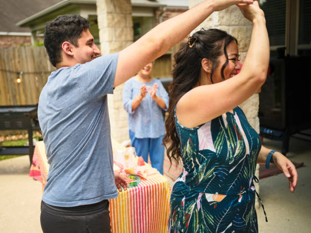 istock Mexican Family Backyard Party 2156526801