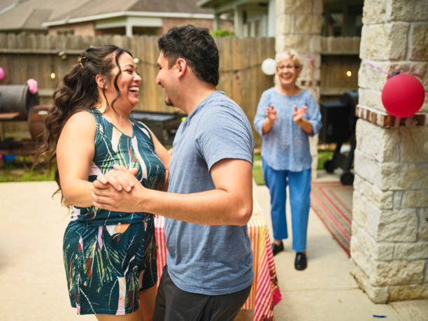 istock Mexican Family Backyard Party 2156526811