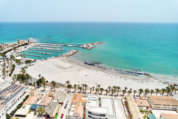 istock Torre de la Horadada beach. Spain 2156527429