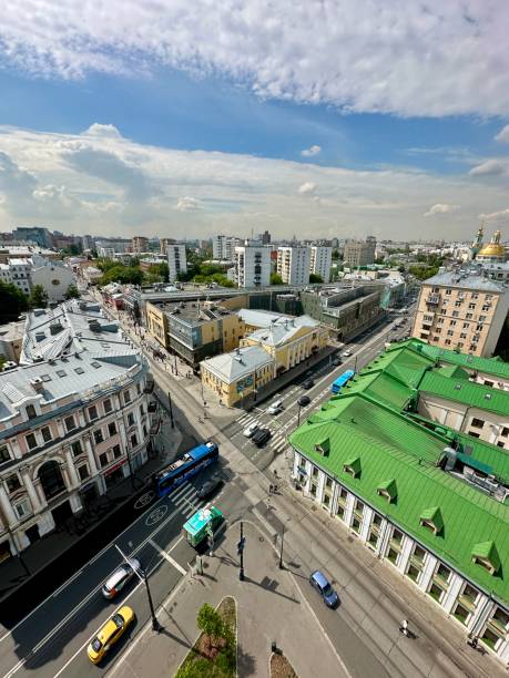 istock Moscow Basmanny district from above, Russia 2156527452