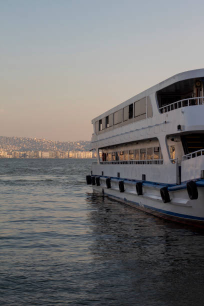 istock A ferry on the sea 2156548177