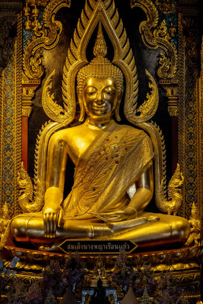 istock Famous gold-plated Buddha statue Phra Phuttha Chinnarat 2156548968