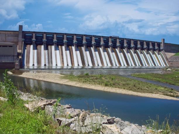 istock Dam at Lake Whitney Texas 2156554255