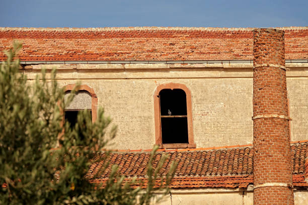 Architectural detail from Cunda, Ayvalik at Aegean Turkey