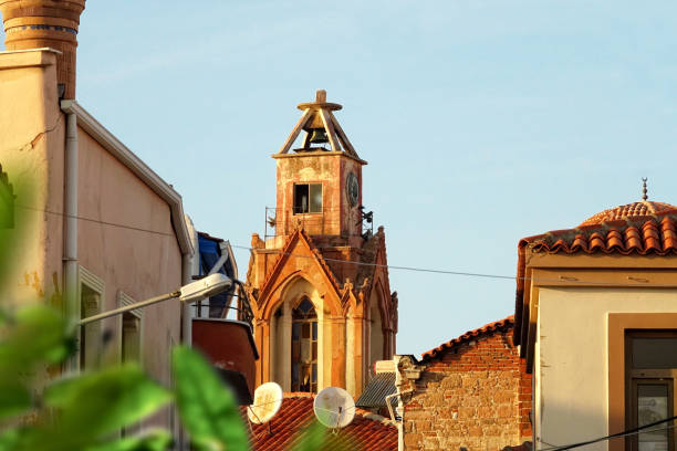 Architectural detail from small town  Ayvalik, Aegean Turkey