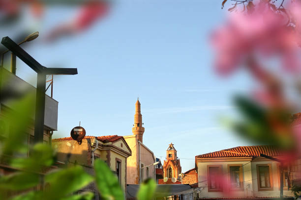 Architectural detail from small town  Ayvalik, Aegean Turkey