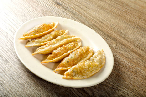 Close up Asian appetizer