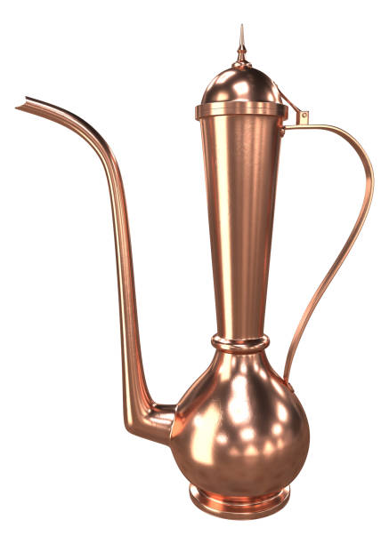 istock Arabic teapot, copper color 2156562171