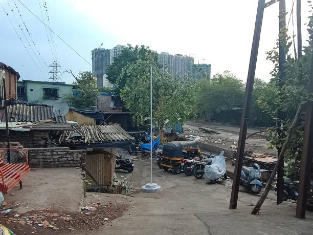 istock Slum in Thane city 2156578261