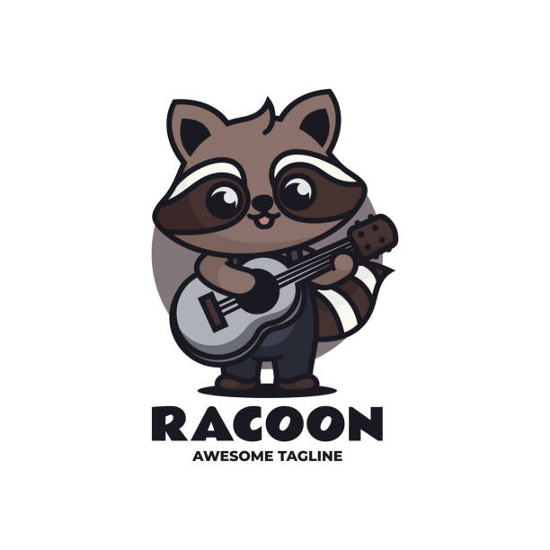 istock Vector Illustration Raccoon Mascot Cartoon Style. 2156582625