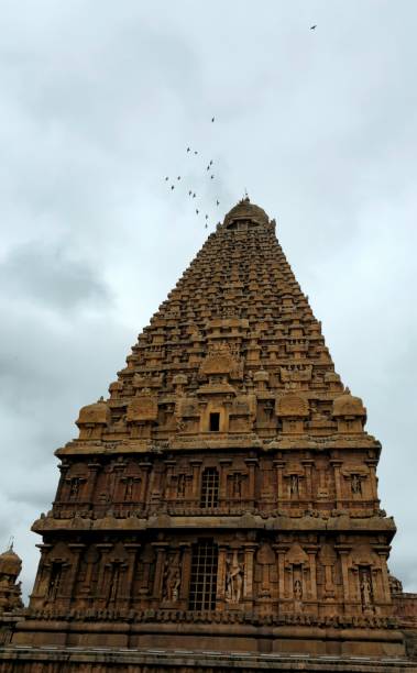 istock Tanjore temple Gopuram 2156585179