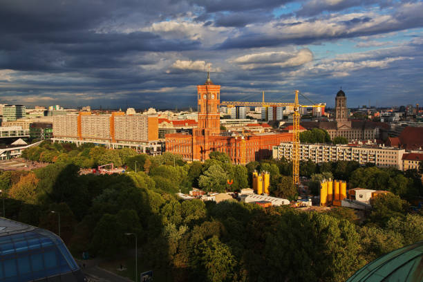 The view on Berlin, Germany