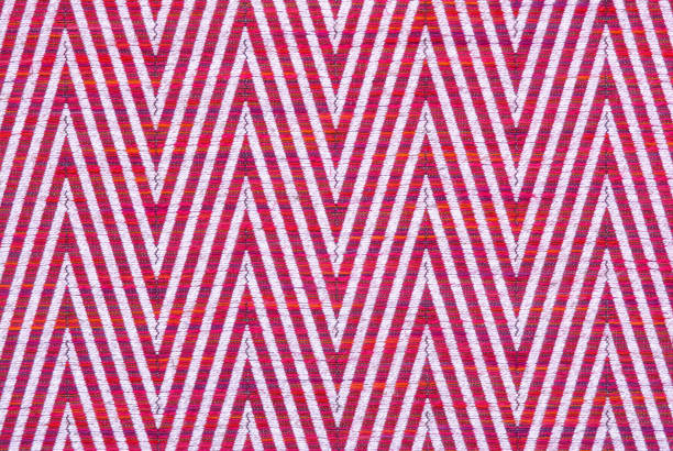 Close-up photo of a beautiful cotton fabric pattern, suitable for making wallpaper.