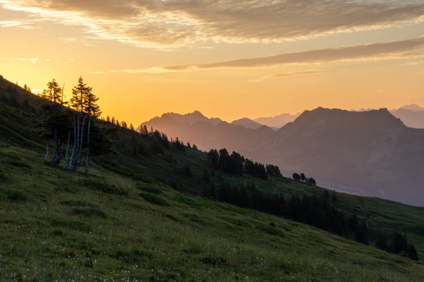 istock Sunrise in the alps 2156590018