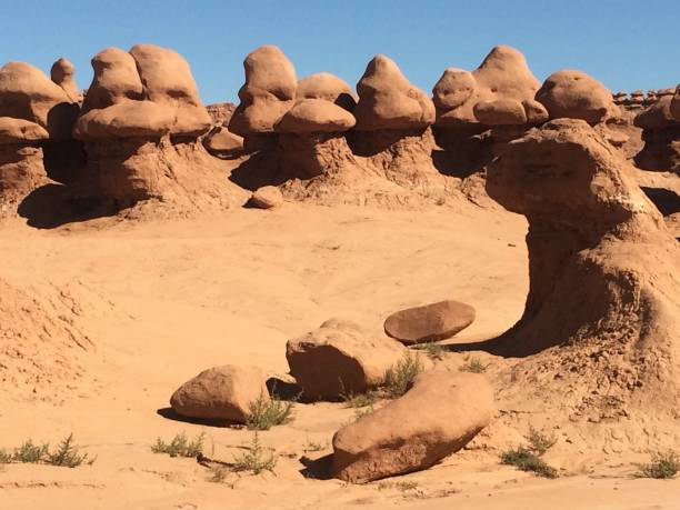 istock Rounded Sandstone Hoodoos at Goblin Valley State Park, Utah, USA 2156592238