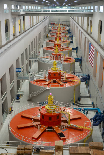 Turbine water treatment, Fill oxygen into water in lake