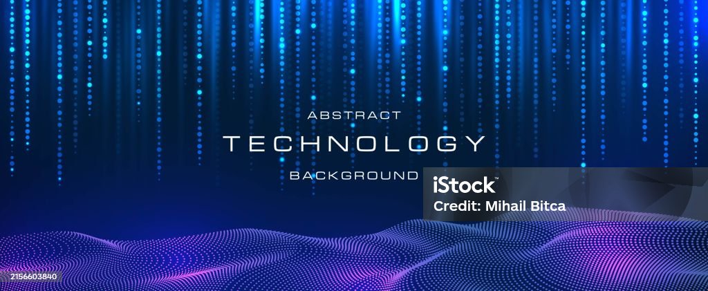 Modern Technology Abstract Background Digital Technology Background ...