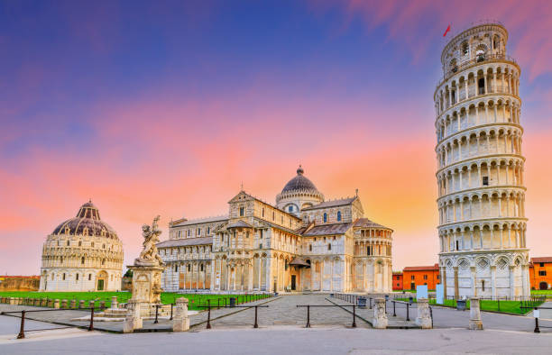 istock Leaning Tower of Pisa and Pisa Cathedral. 2156604448