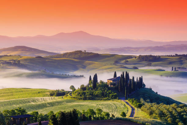 istock Tuscany, Italy. Landscape of Val d'Orcia. 2156604453