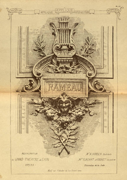 istock Vintage illustration Architectural Applique, History of architecture, decor, decoration and design, art, French, Victorian, 19th Century 2156605100
