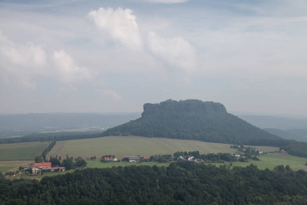 istock Germany Elbe river valley aerial view 2156605982