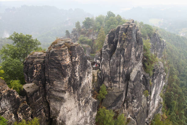 istock Germany Saxony rock mountain pinnacle 2156606259