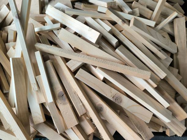 istock Small pile of pine scraps 2156618059