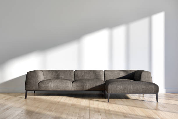 istock Large luxury modern bright interiors Living room mockup illustration 3D rendering image 2156624800
