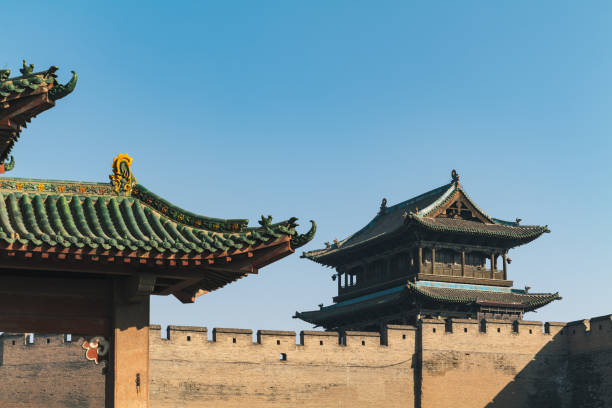 istock Tower pavilion in Pingyao Ancient Town(平遥古城) 2156626086