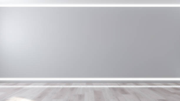 istock Large luxury modern bright interiors Living room mockup illustration 3D rendering image 2156628672