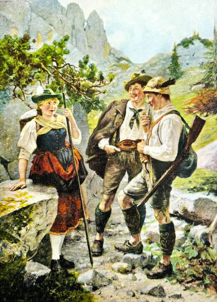 Illustration from 19th century.
