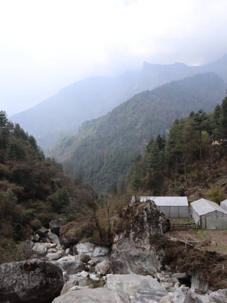 istock Trek from Lukla to Namche Bazar 2156631898