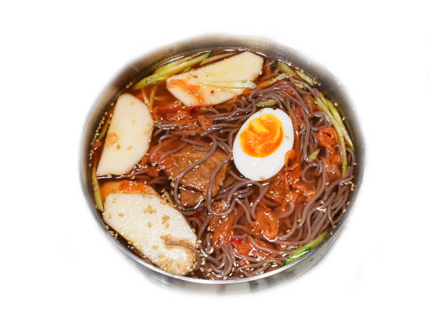 naengmyeon, korean cold noodles