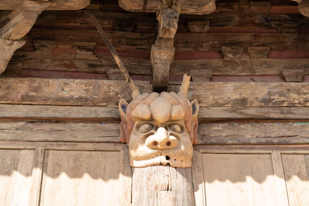 The dougong(斗拱), a unique component of Chinese architecture