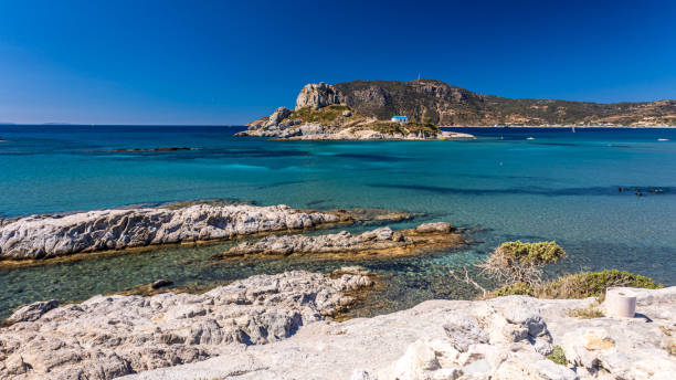 istock Agios Stefanos beach in kos 2156646439