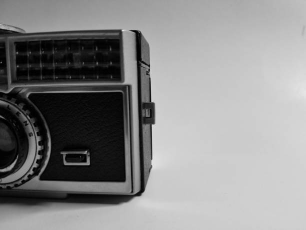Photographic equipment different types of cameras for photographer and photography copy space.