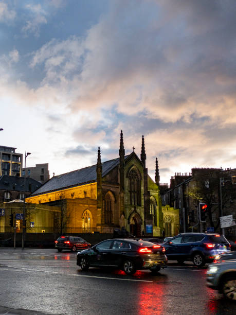 istock St. Mary's Catholic Cathedral at dusk, Edinburgh, Scotland, UK 2156652815