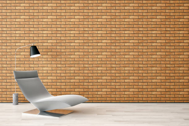 istock Large luxury modern bright interiors Living room mockup illustration 3D rendering image 2156659290