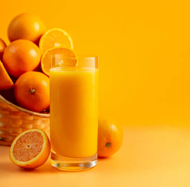 istock Orange juice with fresh fruits. 2156662109