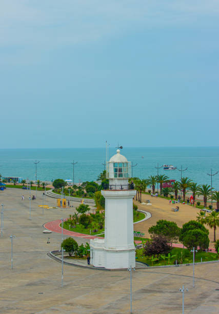 istock Lighthouse in city Batumi 2156664423