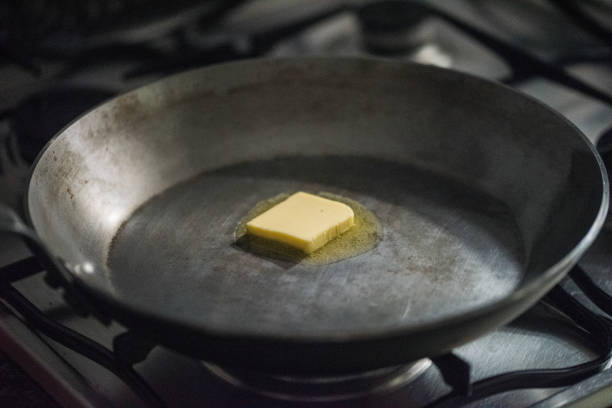 istock Melting Butter in Traditional Pan 2156666405