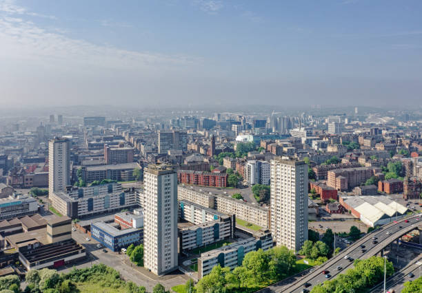 istock High rise council flats in Glasgow city 2156669931