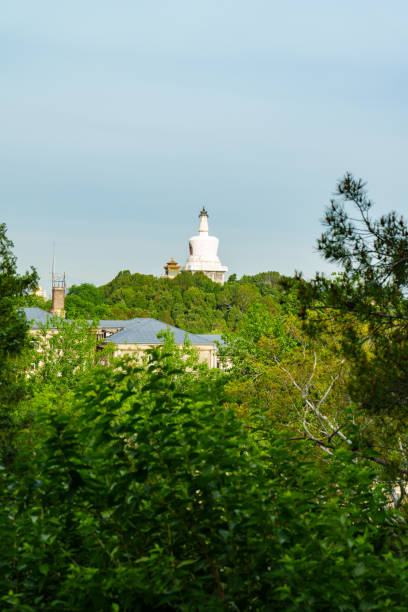 istock Distant view of the White Pagoda by standing on Jingshan 2156673731