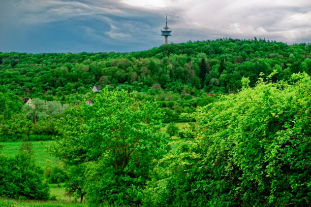 Beautiful landscapes of Bavaria during a thunderstorm 20/06/2024