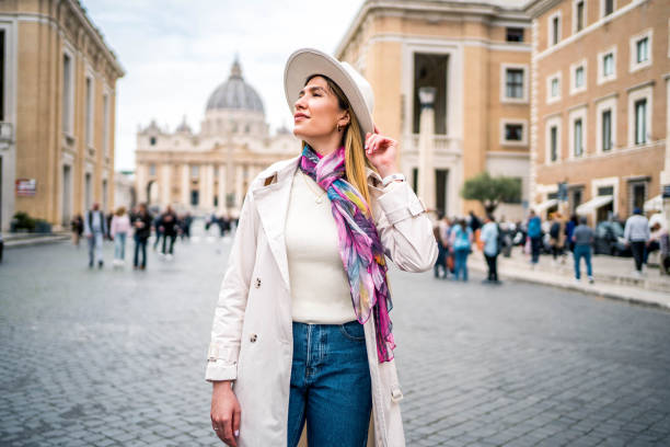 istock Woman walking through Rome, Italy 2156675957
